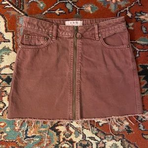 Free People We The Free Denim Mini Skirt